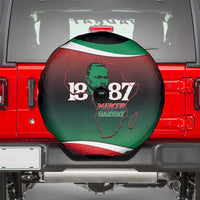 Marcus Garvey 1887 Spare Tire Cover African Map Curves Style - Wonder Print Shop
