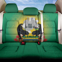 Gabon Independence Day Back Car Seat Cover Memorial Leon Mba Monument - Wonder Print Shop