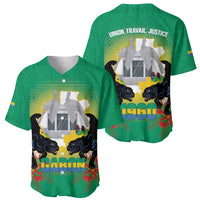 Gabon Independence Day Baseball Jersey Memorial Leon Mba Monument - Wonder Print Shop