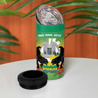 Gabon Independence Day 4 in 1 Can Cooler Tumbler Memorial Leon Mba Monument - Wonder Print Shop