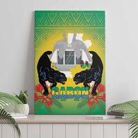 Gabon Independence Day Canvas Wall Art Memorial Leon Mba Monument - Wonder Print Shop