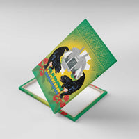 Gabon Independence Day Canvas Wall Art Memorial Leon Mba Monument - Wonder Print Shop