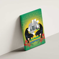 Gabon Independence Day Canvas Wall Art Memorial Leon Mba Monument - Wonder Print Shop