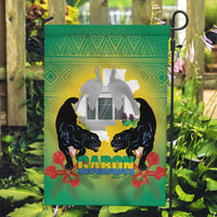 Gabon Independence Day Garden Flag Memorial Leon Mba Monument - Wonder Print Shop