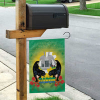 Gabon Independence Day Garden Flag Memorial Leon Mba Monument - Wonder Print Shop