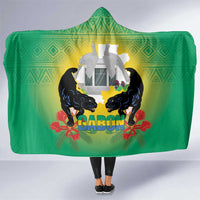 Gabon Independence Day Hooded Blanket Memorial Leon Mba Monument - Wonder Print Shop