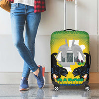 Gabon Independence Day Luggage Cover Memorial Leon Mba Monument - Wonder Print Shop