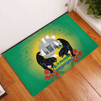 Gabon Independence Day Rubber Doormat Memorial Leon Mba Monument - Wonder Print Shop