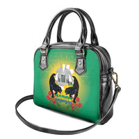 Gabon Independence Day Shoulder Handbag Memorial Leon Mba Monument - Wonder Print Shop