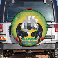Gabon Independence Day Spare Tire Cover Memorial Leon Mba Monument - Wonder Print Shop