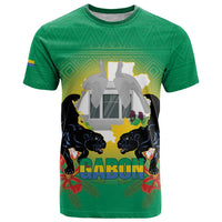 Gabon Independence Day T Shirt Memorial Leon Mba Monument - Wonder Print Shop