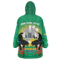 Gabon Independence Day Wearable Blanket Hoodie Memorial Leon Mba Monument - Wonder Print Shop