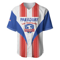 Custom Paraguay Football Baseball Jersey Come On Las Guaranies - Wonder Print Shop