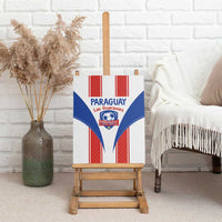 Paraguay Football Canvas Wall Art Come On Las Guaranies - Wonder Print Shop