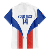 Custom Paraguay Football Family Matching Mermaid Dress and Hawaiian Shirt Come On Las Guaranies - Wonder Print Shop