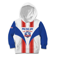 Custom Paraguay Football Kid Hoodie Come On Las Guaranies - Wonder Print Shop