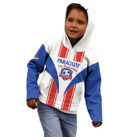 Custom Paraguay Football Kid Hoodie Come On Las Guaranies - Wonder Print Shop
