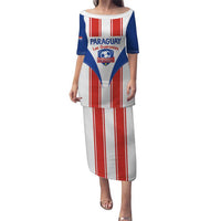 Custom Paraguay Football Puletasi Come On Las Guaranies - Wonder Print Shop