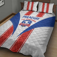 Paraguay Football Quilt Bed Set Come On Las Guaranies - Wonder Print Shop