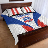 Paraguay Football Quilt Bed Set Come On Las Guaranies - Wonder Print Shop