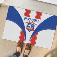 Paraguay Football Rubber Doormat Come On Las Guaranies - Wonder Print Shop