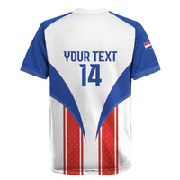 Custom Paraguay Football Rugby Jersey Come On Las Guaranies - Wonder Print Shop