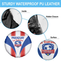 Paraguay Football Spare Tire Cover Come On Las Guaranies - Wonder Print Shop
