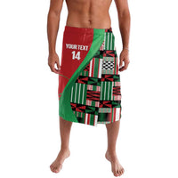 Custom Kenya Cricket Lavalava Come On Simbas Kente Pattern - Wonder Print Shop