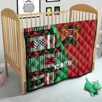 Custom Kenya Cricket Quilt Come On Simbas Kente Pattern - Wonder Print Shop