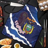 Custom Ecuador 2026 Football Apron Come On La Tri Grunge Style