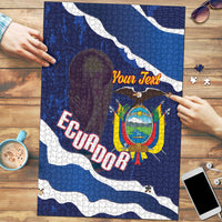 Custom Ecuador 2026 Football Puzzle Come On La Tri Grunge Style