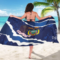 Custom Ecuador 2026 Football Sarong Come On La Tri Grunge Style