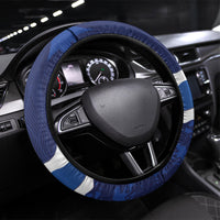 Ecuador 2026 Football Steering Wheel Cover Come On La Tri Grunge Style