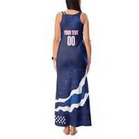 Custom Ecuador 2026 Football Tank Maxi Dress Come On La Tri Grunge Style