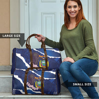 Custom Ecuador 2026 Football Travel Bag Come On La Tri Grunge Style