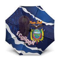 Custom Ecuador 2026 Football Umbrella Come On La Tri Grunge Style