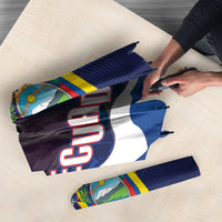 Custom Ecuador 2026 Football Umbrella Come On La Tri Grunge Style