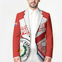 Custom Paraguay 2026 Football Blazer Come On La Albirroja