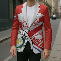 Custom Paraguay 2026 Football Blazer Come On La Albirroja