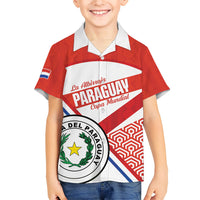 Custom Paraguay 2026 Football Hawaiian Shirt Come On La Albirroja