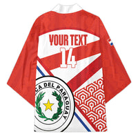 Custom Paraguay 2026 Football Kimono Come On La Albirroja