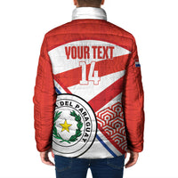 Custom Paraguay 2026 Football Padded Jacket Come On La Albirroja