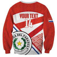Custom Paraguay 2026 Football Sweatshirt Come On La Albirroja