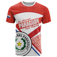 Custom Paraguay 2026 Football T Shirt Come On La Albirroja