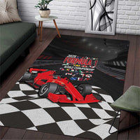 Racing Car 2025 Area Rug GP Circuits Born To Speed - Wonder Print Shop
