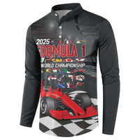 Racing Car 2025 Button Sweatshirt GP Circuits Born To Speed - Wonder Print Shop