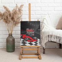Racing Car 2025 Canvas Wall Art GP Circuits Born To Speed - Wonder Print Shop