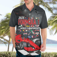 Racing Car 2025 Hawaiian Shirt GP Circuits Born To Speed - Wonder Print Shop