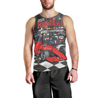 Racing Car 2025 Men Tank Top GP Circuits Born To Speed - Wonder Print Shop