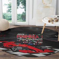 Racing Car 2025 Round Carpet GP Circuits Born To Speed - Wonder Print Shop